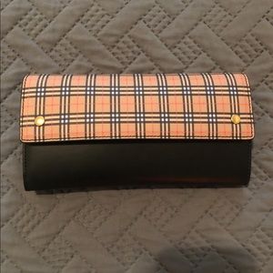 Burberry wristlet
